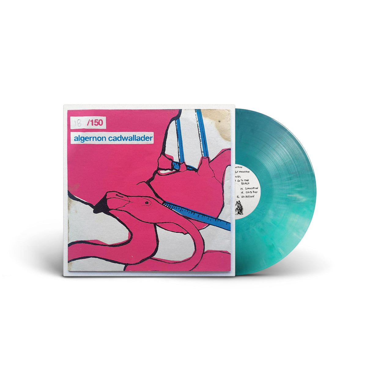 【セット】Algernon Cadwallader 他 レコード エモ LR76_Mixed_Opaque_Teal_Mock_Up