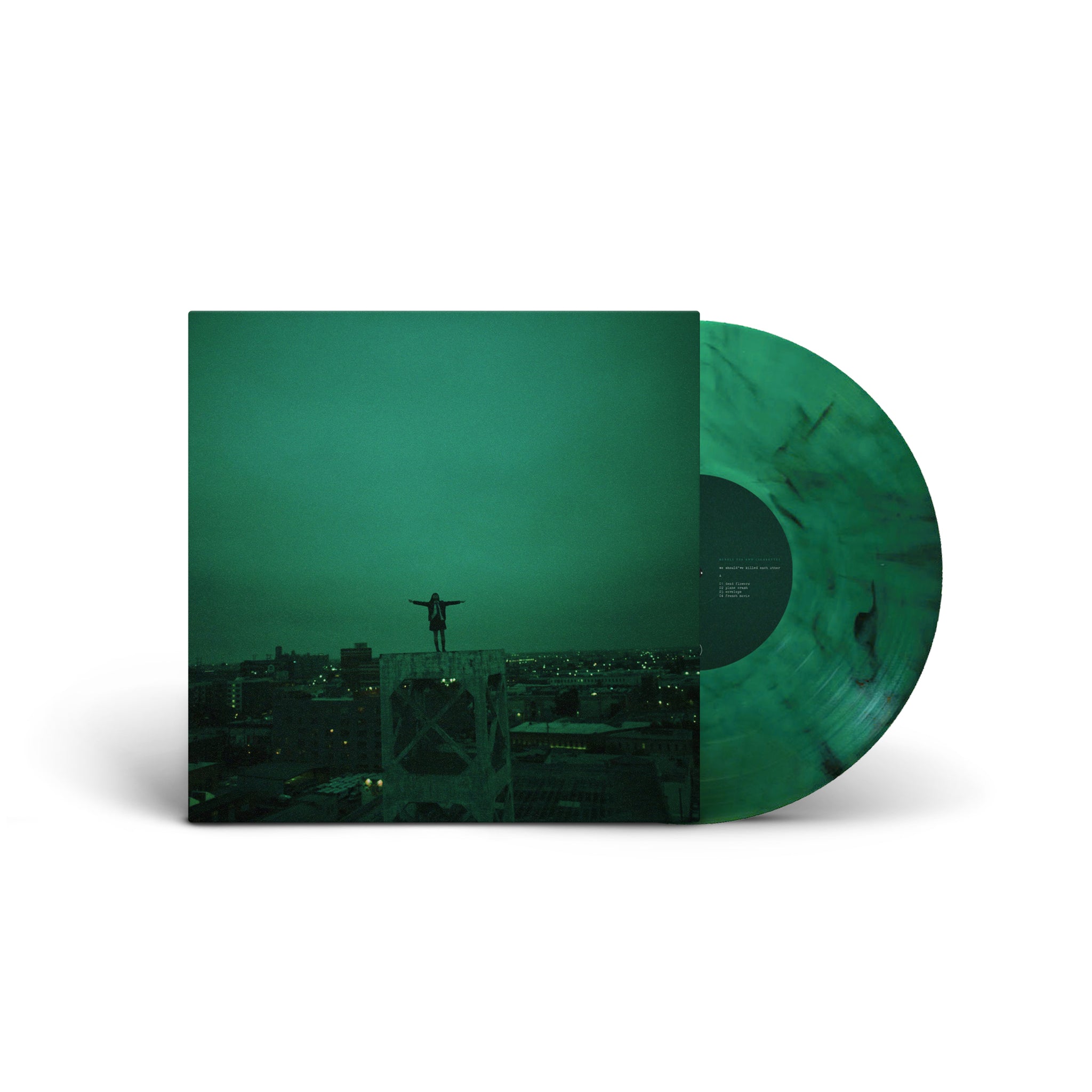 BUBBLE TEA AND CIGARETTES - "we should've killed each other" Jade Green LP