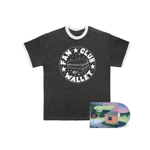 fanclubwallet - "Living While Dying" CD + Shirt [BUNDLE]