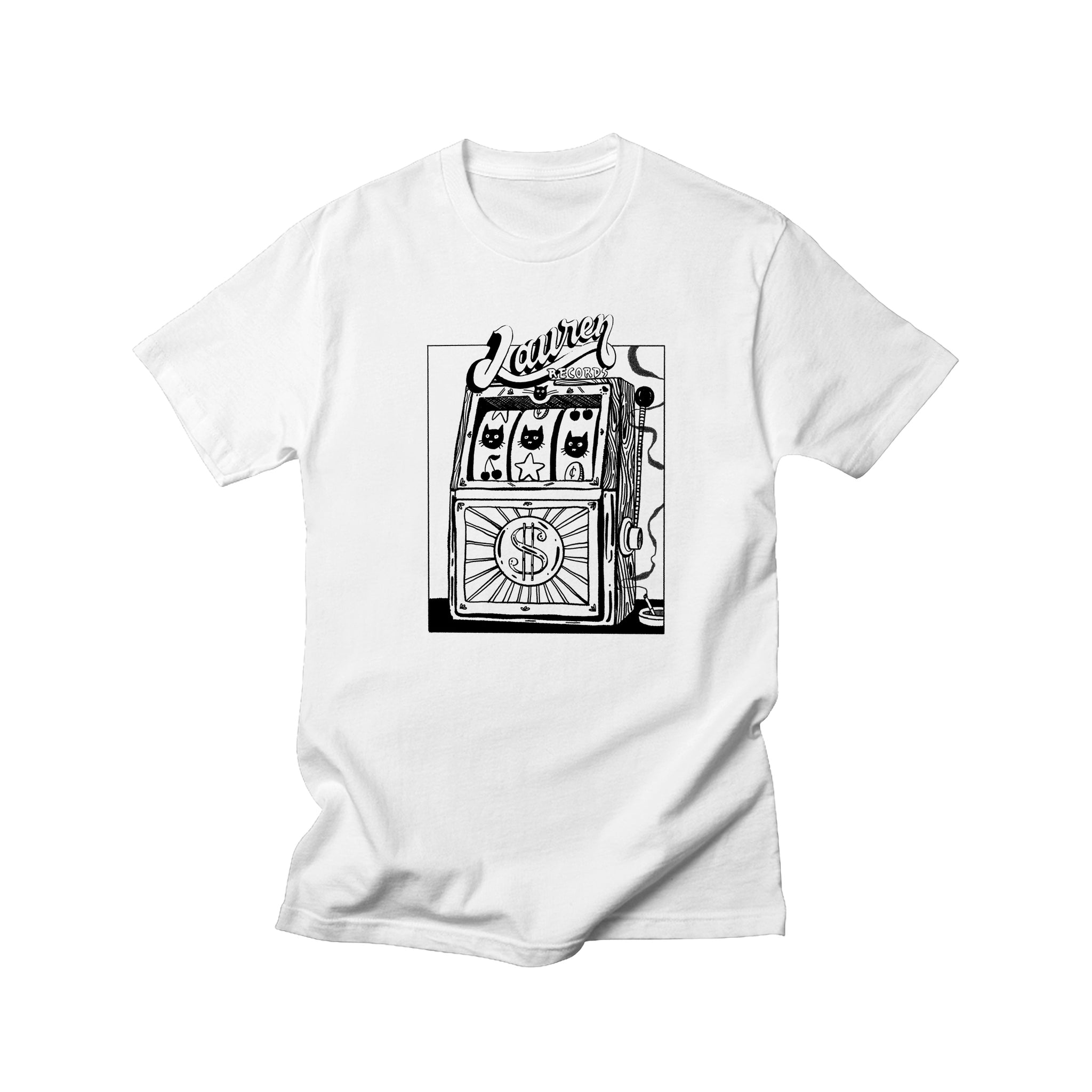 Lauren Records - Slot Machine Shirt (White)